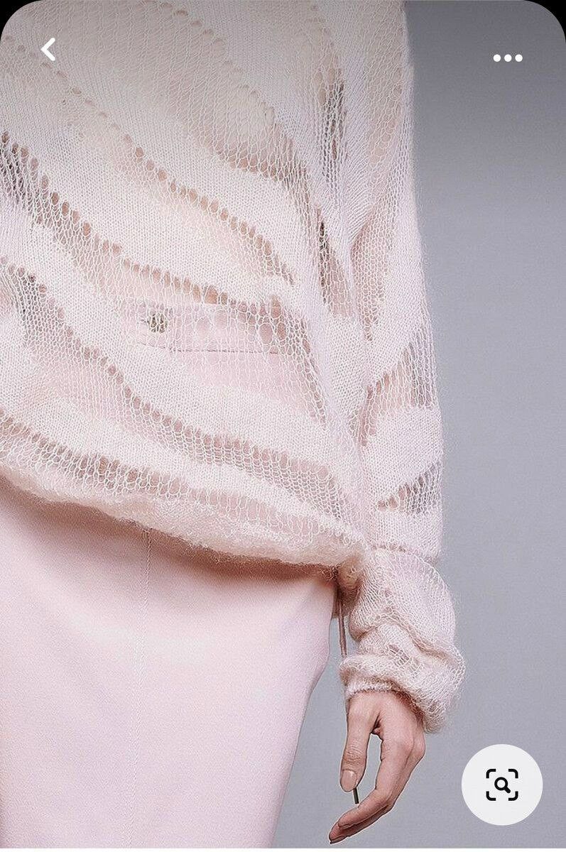 Купить Свяжите свой свитер интернет-магазин итальянской бобинной пряжи БОБИНА.РФ Ажурный свитер 13