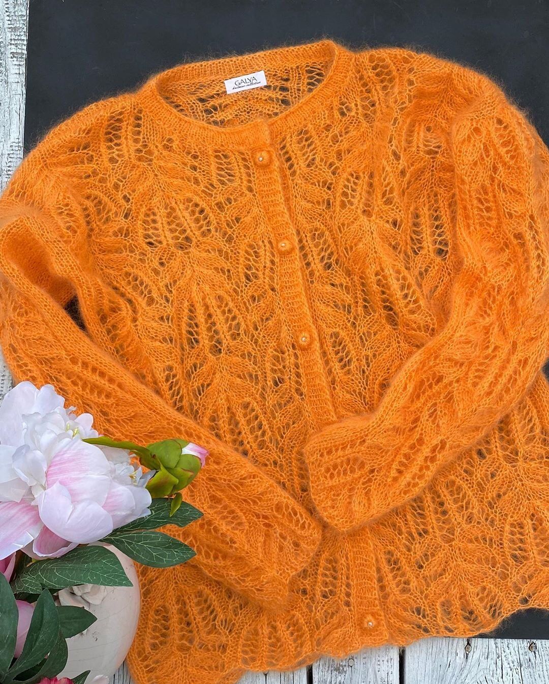 Купить Свяжите свой свитер интернет-магазин итальянской бобинной пряжи БОБИНА.РФ Ажурный свитер 14