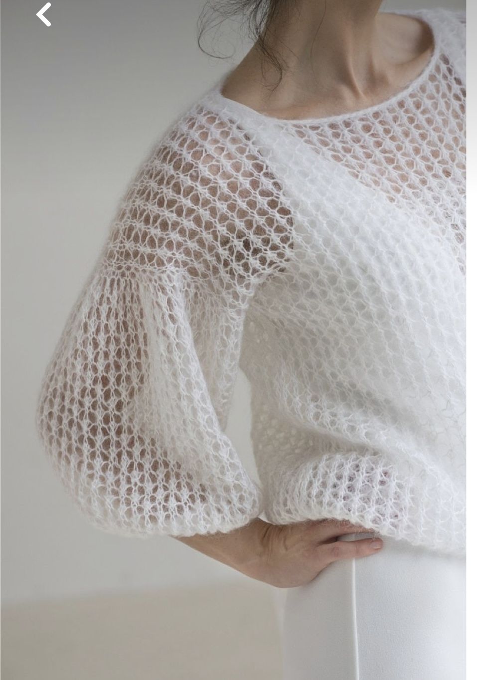 Купить Свяжите свой свитер интернет-магазин итальянской бобинной пряжи БОБИНА.РФ Ажурный свитер 18