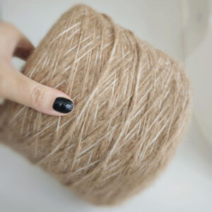 пряжа 100 % хлопок «Крем» (750м/100гр) купить по выгодным ценам в магазине пряжи из Италии БОБИНА.РФ